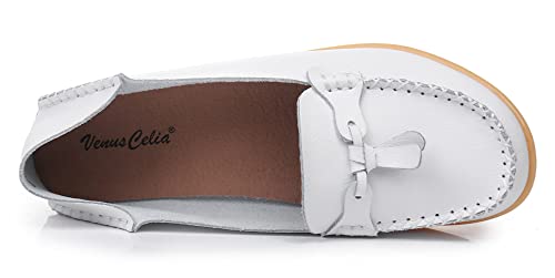 Image of VenusCelia Women's Decoration Comfy Walking Flat Loafer