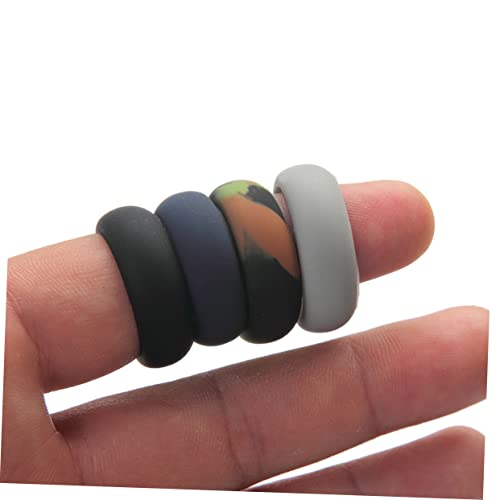 Anillas de silicona para ejercicio 9 unidades miniatura 4