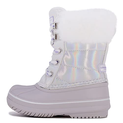 LONDON FOG Girls Bell Court Cold Weather Warm Lined Snow Boot2