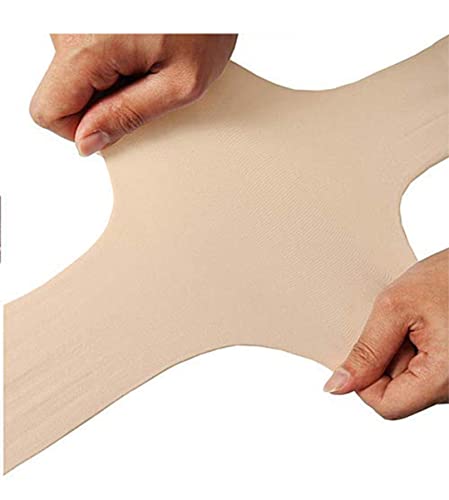 Image of Khillayox Full Arm Sleeves For Men And Women (1 pair) /Sports Arm gloves protects from Sun Burn And skin Tan /UV Sunblock Protection Cotton Gloves Skin And Black Color