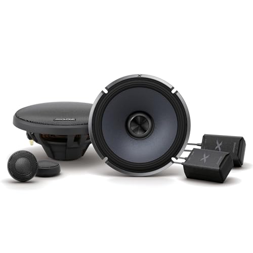 Potenza RMS: 120 Watts Alpine Electronics X-S65C Kit a 2 Vie Separate dal 16.5 cm (6-1/2\'\') X-Series