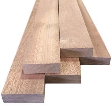 Ruby Sapele Hardwood Replacement Bench Slats 1.22m (4 ft) 60MM x 20mm Battens (20)