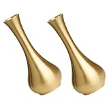 Vase décoratif en métal multifonctionnel : utilisable comme petit pot de fleurs, mini-vase en laiton ou centre de table, ce petit vase polyvalent offre d’innombrables possibilités décoratives. artisanat en métal, petit vase