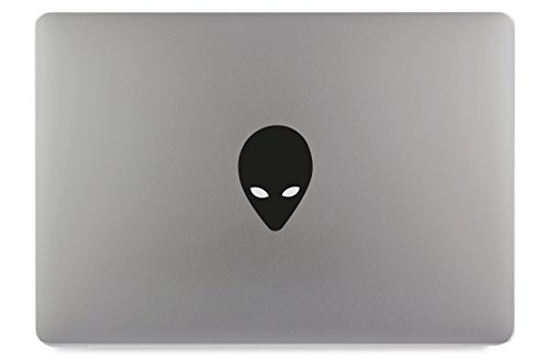 Alien Kopf Apple MacBook Air Pro Aufkleber Skin