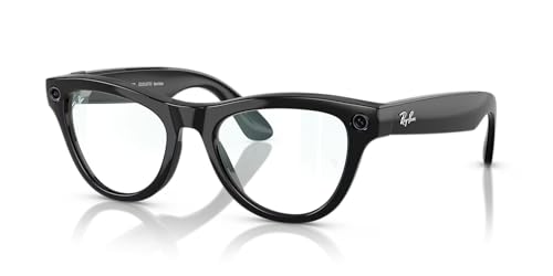 Ray-Ban Meta (Gen 1), Skyler, Shiny Black | Smart AI