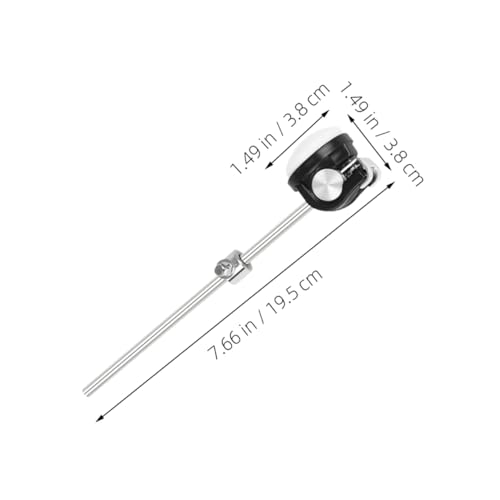 2 piezas cabezales de mazo para pedal de batería miniatura 2