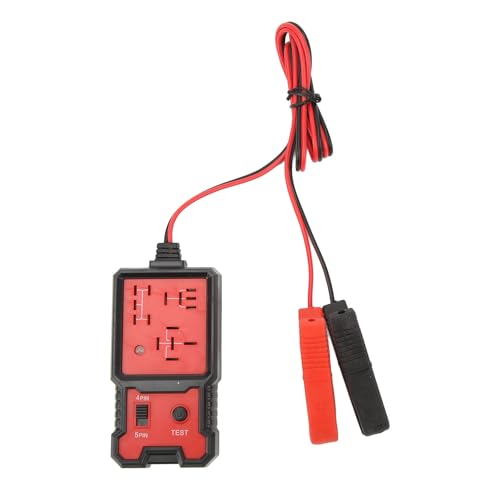 Probador de relés automotrices electrónico de 12V con indicador LED herramienta de diagnóstico para coche