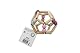 goki baby 65344 - Greifling Ball aus Holz und Silikon für Babys – Made in Germany, Rosa, Mädchen, Natürliches Motorikspielzeug zur Förderung des Greifreflexes und der Sprachentwicklung, ab Geburt