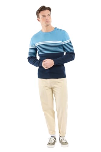 Pull marin coton homme Armor-lux idéal pour vos balades en bord de mer