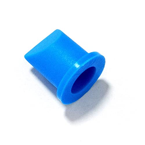 UP100 10 Pieces Blue Silicone Duckbill Valve One-Way Check Valve 18.5 x 10.3 x 19.5mm for Liquid and Gas Backflow Prevent