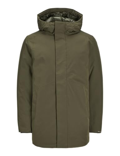 JACK&JONES PLUS Jjekeen Parka PLS, marrón, XXXL para Hombre