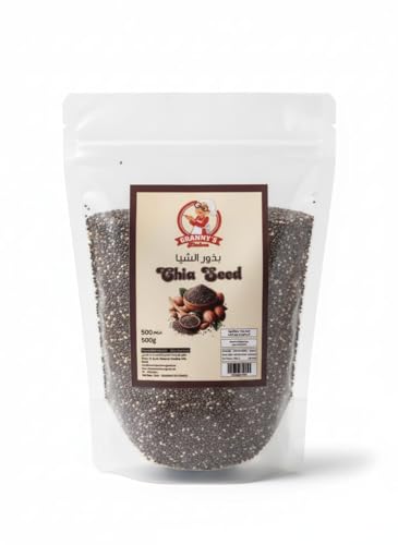Grannys Kitchen Chia Seeds Premium Quality Natural Superfood 500g
