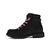 Levi's Kids Scarlett Trek Unisex Hiker Boot, Black/Fuchsia, 4 M