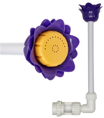 Tulip Flower Pool Fountain & Waterfall Spray