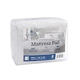THE GRAND - Fitted Quilted Mattress Pad - Mattress Topper Stretches to 18