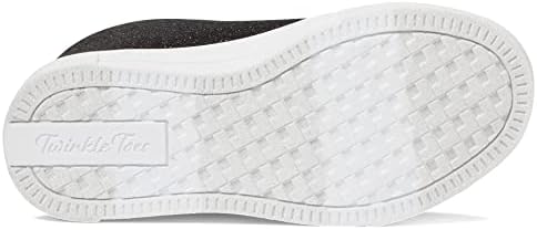 Skechers Kids Girls Twinkle Sparks-Galaxy Glitz Sneaker, Black/Multi, 13.5 Little Kid | Image 2