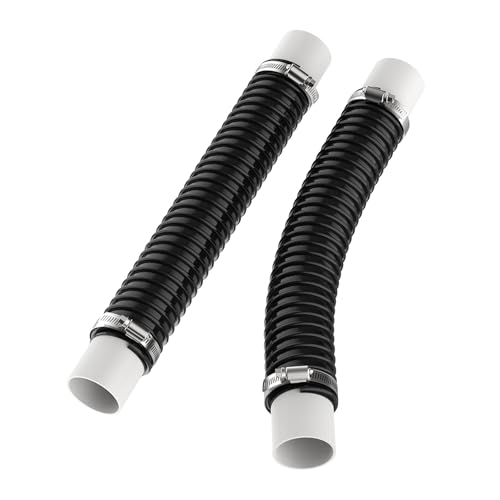 Easy Retrofit Flexible Pipes, 2Inch Vacuum Hose Compatible with Compatible with OVO Beam Nutone Central Vacuum Systems, Central Vacuum Flexible Pipes Can Quickly Connect to Existing Pipeline Networks