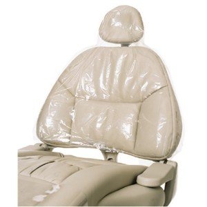 DEFEND - Half Chair Sleeve 27.5 x 24 Clear 225Box ( 69.96cm x 61cm ) # BF - 4000 ( cover chairs lining ) US DENTAL DEPOT