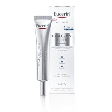 Eucerin Creme Facial Anti-Idade - Hyaluron-Filler Olhos FPS 15 15ml
