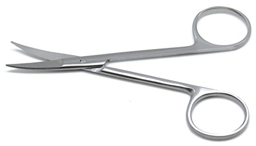 Superior DENTAL IRIS SCISSORS CURVED 4.5" Surgical Veterinary First Aid Cutting Orthodontics Instruments thumb #2