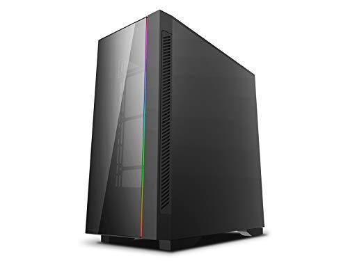 DEEPCOOL MATREXX 55 V3 ADD-RGB 3F Mid-Tower E-ATX Computer Case, Integrated A-RGB LED Strip with Motherboard or Button Control for Compatible RGB Components, 3 Pre-Installed 120mm A-RGB Fans - Thumbnail 4