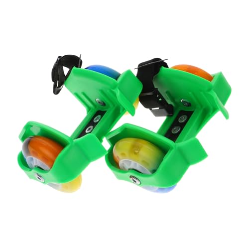 Yardwe Boys and Girls Skates Sports Roller Skates Easy Adjustment Comfortable Pu Material Safe Outdoor Fun