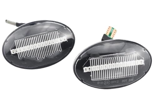 Intermitentes laterales dinámicos de cristal para Ford Fiesta MK3 MK4 y KA Mondeo