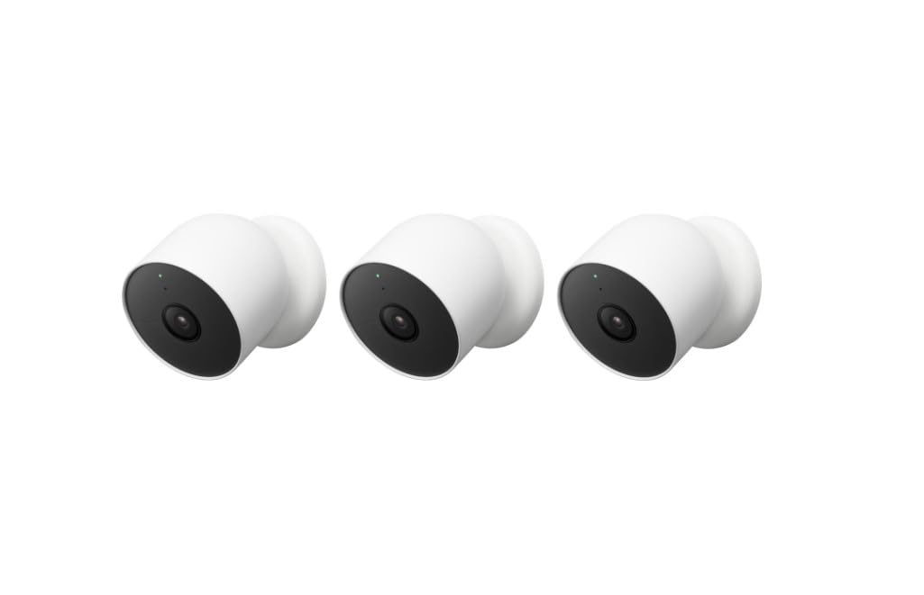 Buy Google Nest Cam (Outdoor or Indoor, Battery) - 3 Pack Online