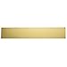 Baldwin 2000.0634 6 Inch x 34 Inch Solid Brass Kick Plate, Lifetime Polished Brass