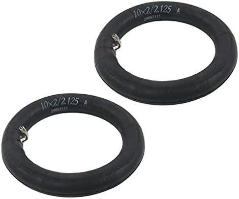 BAFOVY 10x2in Inner Tubes 2 Pack Rubber Replacement for 10in Bike Tires Baby Stroller Scooter Tricycle with 90 Degree Bent Valve Stem for 10x1.90 10x1.95 10x2.125 10x2.25 Tires — view 8
