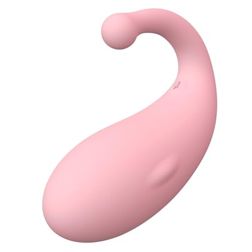 Vibrador bala rosa con control por app 7,5 cm ⌀3,2 cm – Estimulador vaginal mini silencioso con 10 modos – Vibro huevo clítoris portátil para mujeres FOPS M99