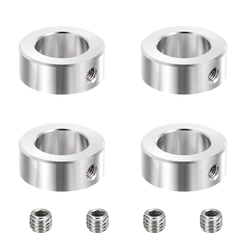 Colliers d'arbre en acier inoxydable MECCANIXITY 22 mm de haute précision