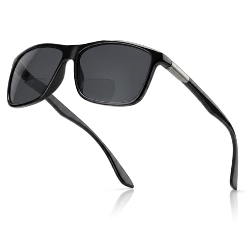 SKYFUEN Polarized Bifocal Reading Sunglasses