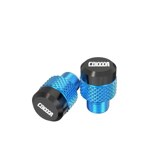 MOCALUX para HON&DA CB1000R 2018-2023 M10 Tornillo para Espejo Retrovisor De Motocicleta Tapón para Orificio De Espejo(Light Blue)