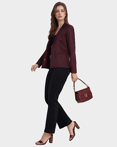 Image of ROCKSY Smart Casual & Formal Blazer for Women, Regular Fit Stylish Blazer for Women