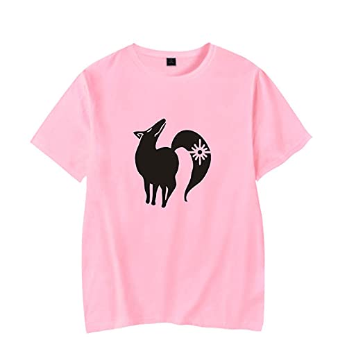 keepmore Magliette I Sette peccati Capitali Anime Giapponesi I Sette peccati Capitali Magliette Larghe Casual a Maniche Corte per Uomo Donna Adolescenti