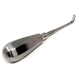 Dental Elevator Crown Splitter Spreader Remover Right Angled 90 Degree Curved Tip Stainless Steel Tooth...