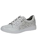 Obermaterial aus Echtleder CAPRICE Damen Sneaker 9-9-23552-20 160 G-Weite