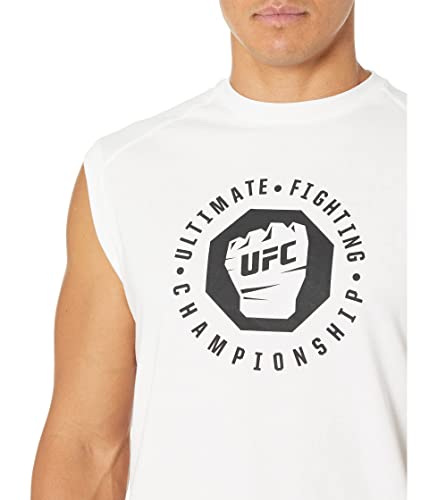 UFC Sleeveless Crew Neck Tank Top for Men – Blended Cotton – Short Sleeves – Regular Fit – Graphic Printed3