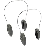 [OSOLADY] 防水ヘアダイイヤーマフ 耳かけ付きゴム製イヤーキャップ ヘアカラー用耳当てプロテクター 自宅 サロン染色 洗髪対応 スタダムスタイル