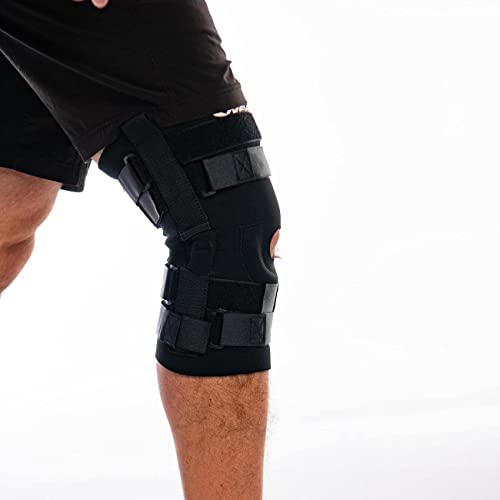 Nevin Sports Med Extreme Knee Brace (Blue, Medium) #TOP5