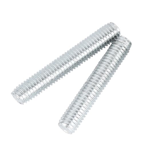 Kangsiyu 1-2�� M6 M8 M10 M12 �������b�L�S�˂��_ �w�b�h���X�{���g �S�˂��X�^�b�h�o�[ �g�D�[�X�X�e�B�b�N ���� 120 150 200 250 300mm(M6x120mm-2��)