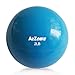 A2ZCARE Toning Ball - Soft Weighted Mini Ball/Medicine Ball (Blue (2lbs))
