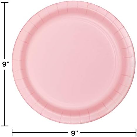 Creative Converting Classic Pink Paper Plates, 72 ct image 4
