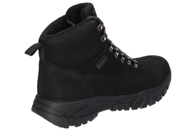 CY123 OCIEPLANE TRAPERY TREKKINGI BUTY ZIMOWE SKÓRZANE MĘSKIE BK 44