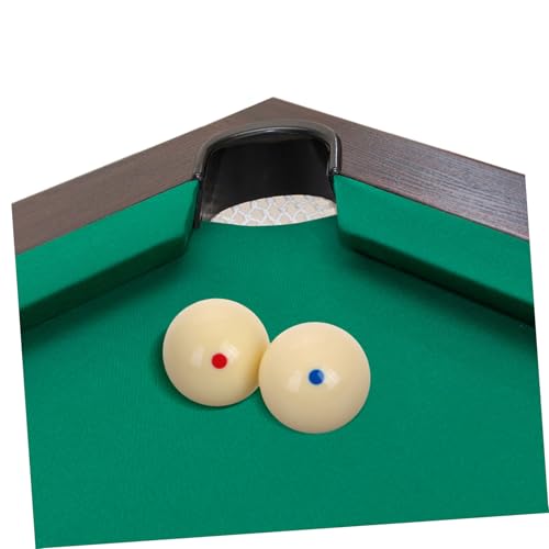 Billard cue entraînement avec points de billard blanches pour table de jeu 2 pièces - 4