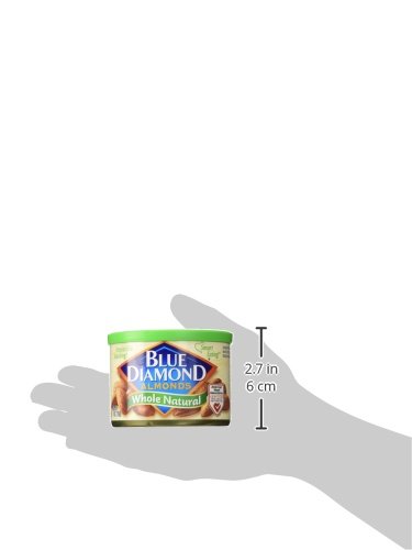 Blue Diamond Almonds Natural, 6 Ounce