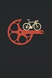  Bicycle Crank: 6x9 - Dot Grid - Notebook - 120 Pages