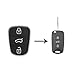 Llave de mando para coche con 3 botones de goma. Hyundai I20 I30 y Kia Sorento Picanto