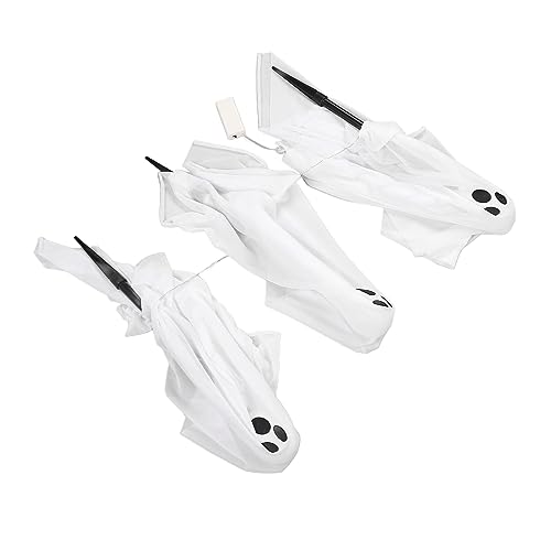 Estacas de fantasmas iluminadas LED con estructura resistente de plástico 4